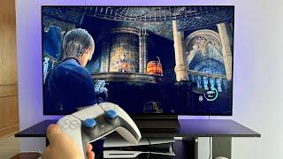 Resident  Evil 4 Remake PS5 Slim Gameplay 4K 60 Fps Hdr  LG OLED C4 Best Oled Gaming TV