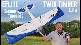 E-flite - Twin Timber - 1.6m - Second Thoughts