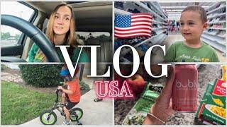 VLOG_154Нам розбили машину  Новий велосипед Фудбанк Секонд-хенд в США