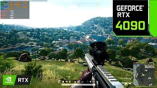 PUBG Sanhok Map  RTX 4090 24GB  4K Ultra Graphics 