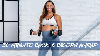 30 Minute Back & Biceps AMRAP Workout