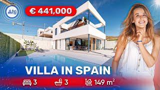 Modern Villa in Finestrat Spain for € 441000. Property in Spain. Villa for sale in Spain.