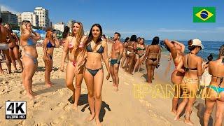  IPANEMA BEACH AND ITS NATURAL BEAUTY 4K ⁶⁰  BRAZIL