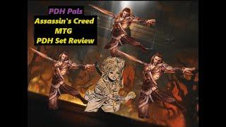Assassins Creed MTG Pauper Commander Set Review with the PDH Pals