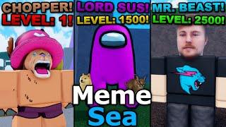 I Spent 24 Hours Grinding In Roblox Meme Sea... Heres What Happened