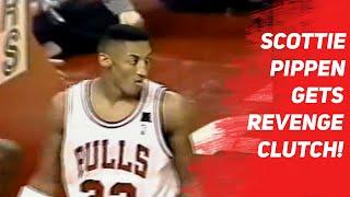 Getting Dunked On and Blocked? Scottie Pippen Gets Revenge In Final Seconds 1992.02.15
