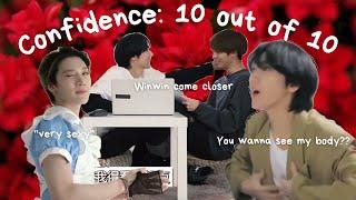 Ten your confidence is showing...