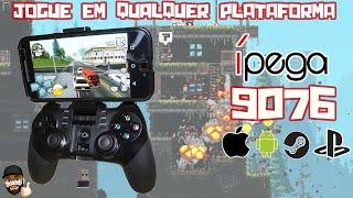  JOGUE EM TODAS AS PLATAFORMAS COM O GAMEPAD ÍPEGA 9076 - ANÁLISE COMPLETA - TECHNONERD