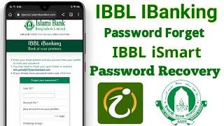 IBBL IBanking Password Recovery  IBBL IBanking Forgot Password  Ibbl iSmart password reset