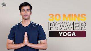 30 Mins Power Yoga  Power Yoga for Beginners  Yoga At Home  Yoga Routine @cult.official