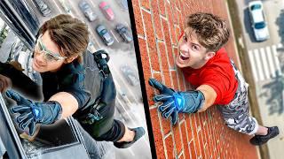 We Tried Mission Impossible Stunts In Real Life - Challenge