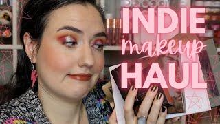 Indie Makeup HAUL 2022  Propa Beauty Its Bel Dawn of Fall Nomad Cosmetics + Terra Moons Singles