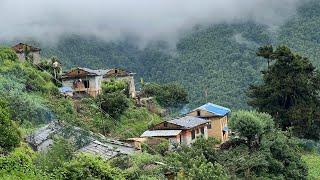 Simple and Very Beautiful Nepali Mountain Village Lifestyle  IamSuman