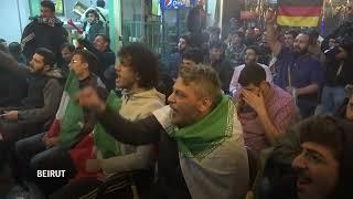 Soccer fans around the world watch Iran vs United States