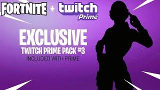 Fortnite Twitch Prime Pack 3...