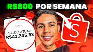 Como Começar a Vender na Shopee do Zero Passo a Passo  800 Reais por Semana Novo Método