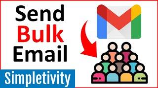 How to Send Bulk Emails in Gmail Mail Merge Tutorial