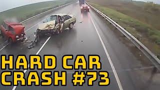 HARD CAR CRASHES  WRECKED CARS  FATAL ACCIDENT  CREEPY CAR CRASHES - COMPILATION  #73