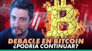  ¡SE CAE BITCOIN  ¿Podemos SEGUIR CAYENDO?