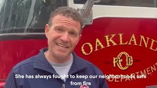 Oakland Firefighters Union President Zac Unger supports Sheng Thao for Oakland Mayor