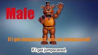 FNaFUCN Toy Freddy Voice male female and reverse