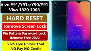 Vivo Y91Y91cY90Y91i PatternPinPassword Remove Screen Lock  Vivo 1820 Hard Reset PatternPin