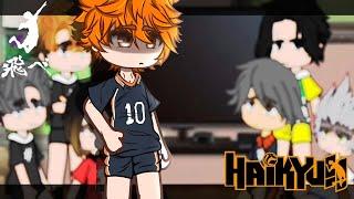 Reaction to Hinata Shoyo haikyuu gacha club