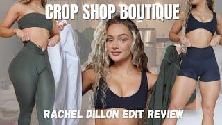 CROP SHOP BOUTIQUE Rachel Dillon Edit Collection Try-on haul & review  CSB 2023 activewear leggings