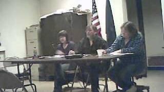 PRESIDENT TWP BOARD MEETING PUBLIC COMMENT SESSION 1 OF 2