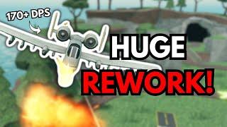 The Ace Pilot Got REWORKED  HOW GOOD IS IT? - Tower Defense Simulator UPDATE