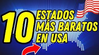 ¡ÉSTOS son los 10 ESTADOS MÁS BARATOS para VIVIR en ESTADOS UNIDOS  I Carlos Kabadian