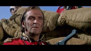 Zulu 1964 Movie -  Final Battle Including Men of Harlech Song.