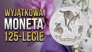 Srebrna moneta 125. rocznica Perth Mint 1 oz 