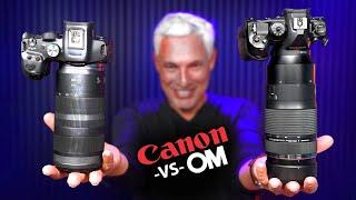 LIGHTEST Wildlife Cameras Canon R7 vs OM-1