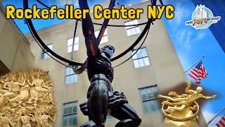 Rockefeller Center Walking Tour  A Manhattan Treasure 4K City Walk