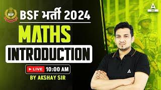 BSF Classes 2024  BSF HCM & ASI Math Class 2024 by Akshay Awasthi  Introduction