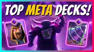 TOP *BEST* DECKS FOR THE NEW CLASH ROYALE SEASON