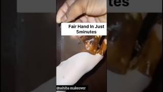 Most Easy Menicure At HomeGet Fair Hand In 5 Mnts ll#tanremove #menicure #skincare #ytshorts#viral