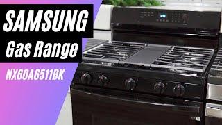 Samsung NX60A6511 30in Freestanding Gas Range