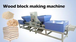 Compressed Wood Sawdust Block Making Machine  Sawdust Recycling Machine from Shuliy #woodblock