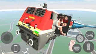 Flying Train - INDIAN BIKES DRIVING 3D