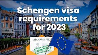 Schengen visa requirements #ivisa #schengenvisa