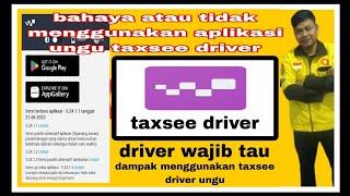 aplikasi ungu taxsee driver aman tidak di gunakan buat driver Maxim #taxseedriver #maxim