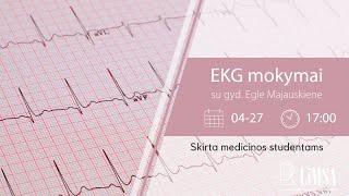 EKG mokymai