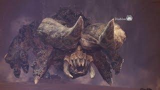 Monster Hunter World Diablos Boss Fight #16 Solo  Hammer