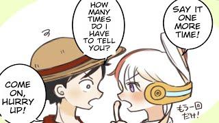 You Confess First Luffy Utah And Luffys Love Confession.