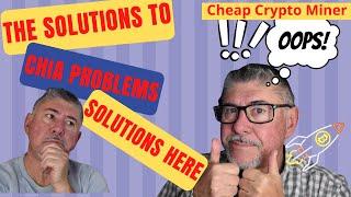 Chia Common Problem Solutions
