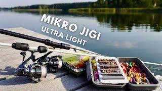 Łowienie na Mikro Jigi  Spinning Ultra Light  Szczupaki i Okonie na Jigi  MATAGI TWA-662 XUL