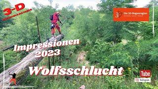 Impressionen aus der Wolfsschlucht 2023