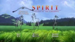 Spirit Stallion of the Cimarron MENU DVD HD 2002